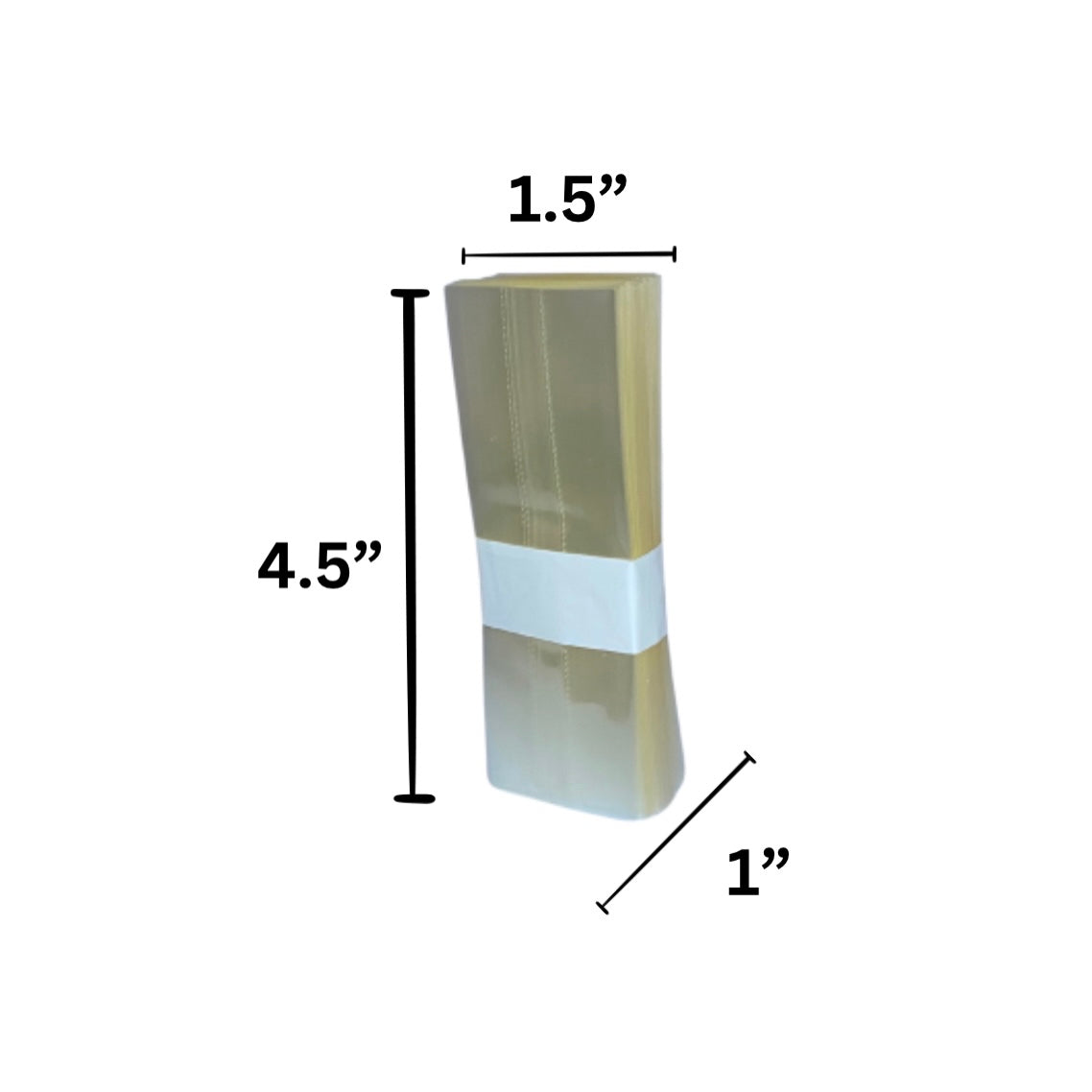 200 Shrink Bands For Lip Gloss Tube - Made By Valencia