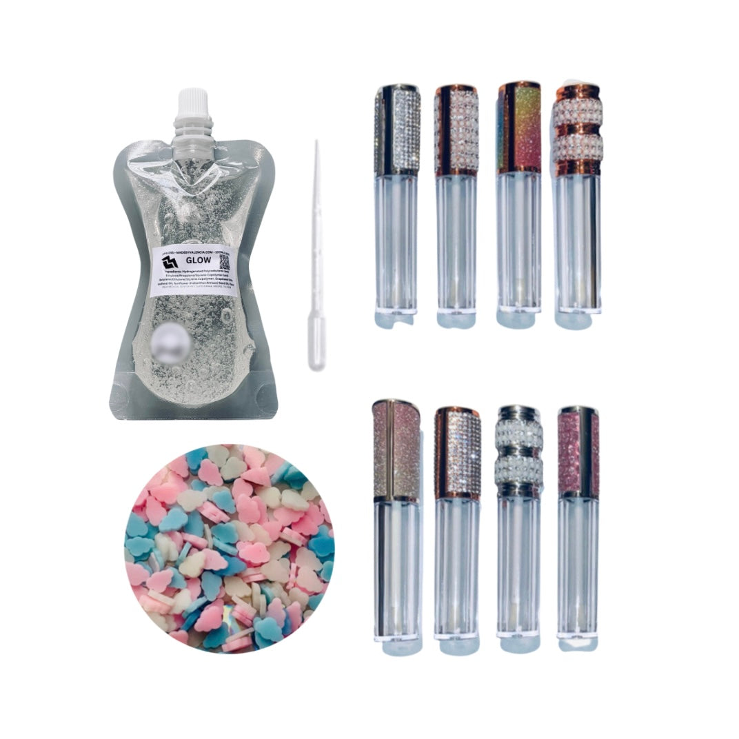 MBV Premium Cotton Candy Lip Gloss Kit - Made By Valencia 