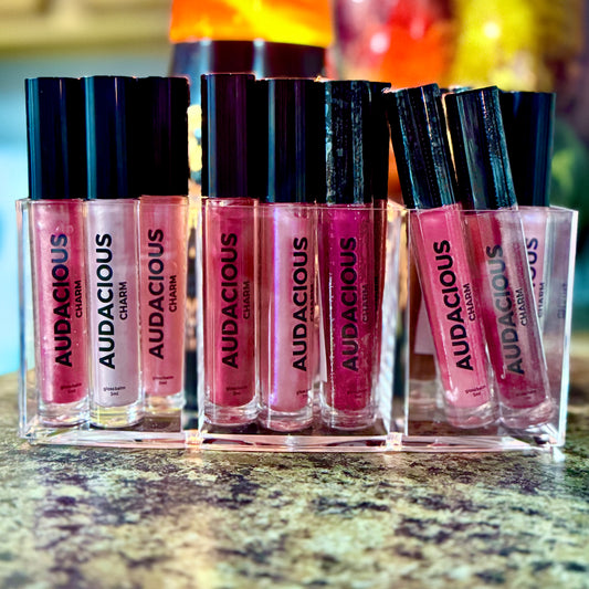 Audacious Charm - Pink Lip Gloss | Pre-Filled & Branded - Made By Valencia