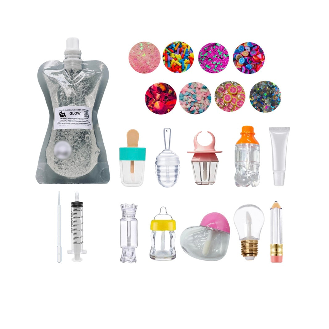 MBV Charm’N Cute Tube Lip Gloss Kit - Made By Valencia 