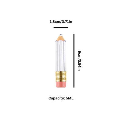 5mL Pencil Lip Gloss Tube Bundle | 6 Empty - Made By Valencia