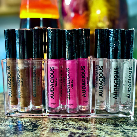 Audacious Charm - Nude Lip Gloss | Pre-Filled & Branded - Made By Valencia