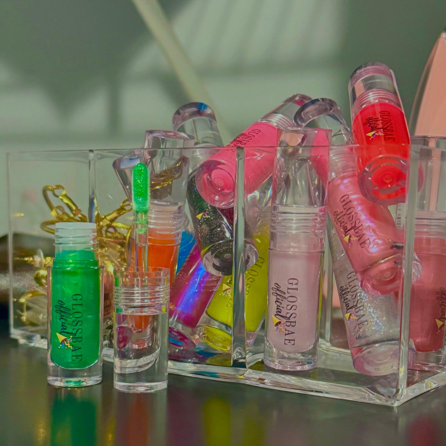 MBV Green Lip Gloss Mini | Lucky - Made By Valencia