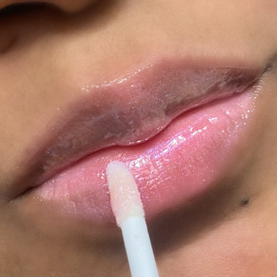 lip swatch, pink wholesale lip gloss