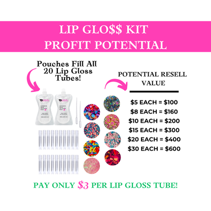 Lip Gloss Kit | Charm’N Starter