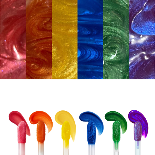 Rainbow Lip Gloss Mini | Bundle - Made By Valencia 