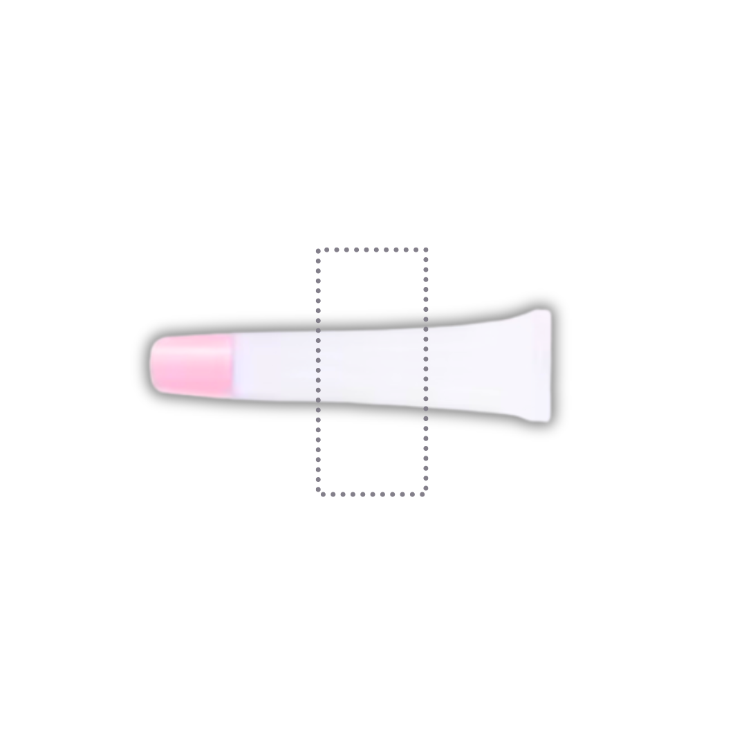 Lip Gloss Tube Logo Labels | 100 stickers - Made By Valencia 