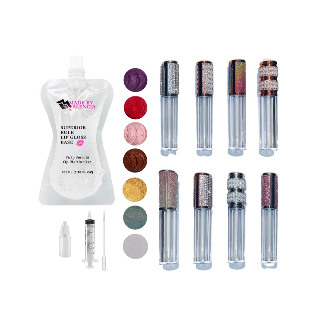 MBV Premium Lip Gloss Kit - Made By Valencia 