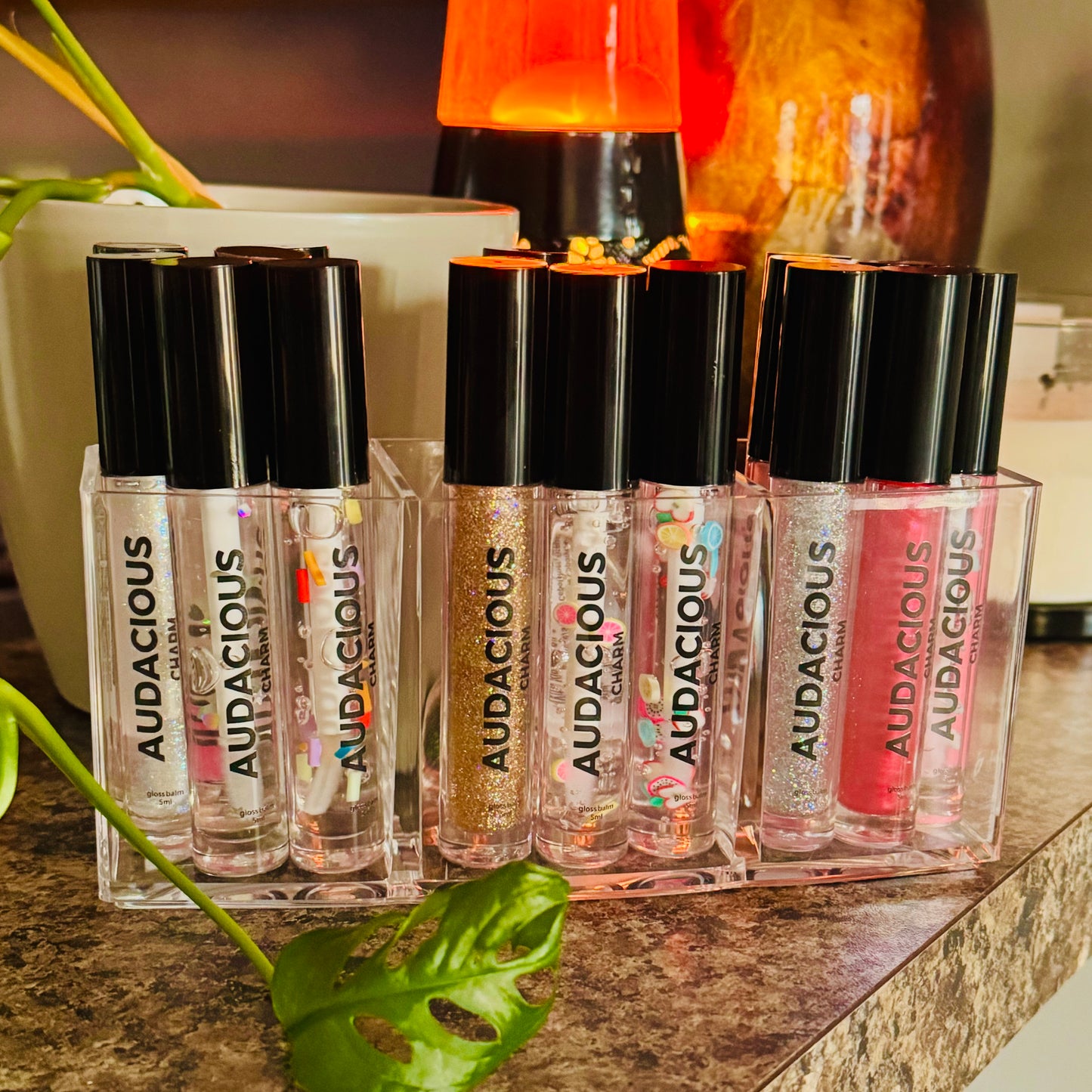 Audacious Charm - Pink Lip Gloss | Pre-Filled & Branded - Made By Valencia 