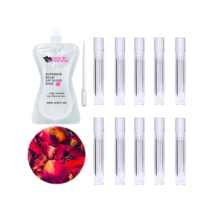 MBV Rose Lip Gloss Kit - Made By Valencia 