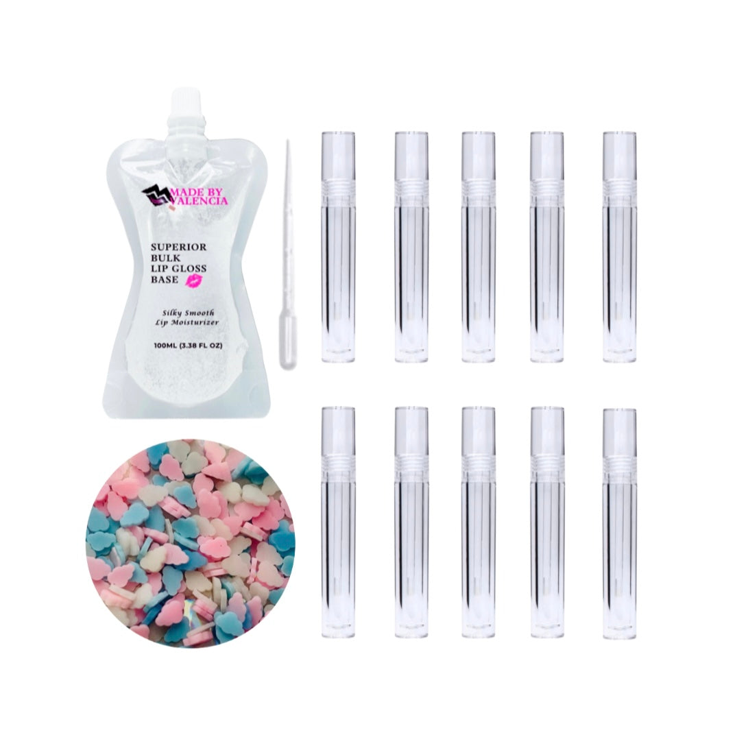 MBV Cotton Candy Lip Gloss Kit - Made By Valencia 