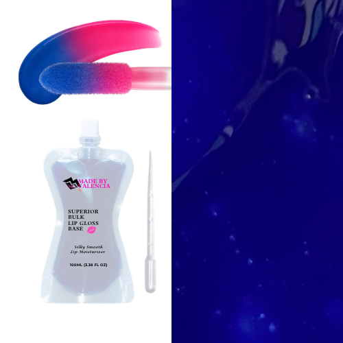 Color Changing Lip Gloss Base | Blu - Made By Valencia 