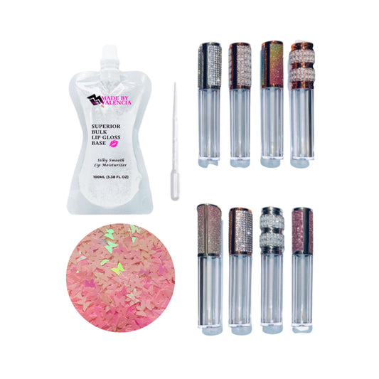 MBV Premium Butterfly Lip Gloss Kit - Made By Valencia 