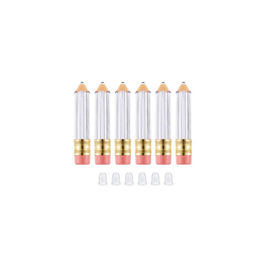 Pencil Lip Gloss Tube Bundle | 6 Empty | 5mL