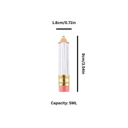 Custom Printed Logo | 100 Pencil Lip Gloss Tubes - Made By Valencia 