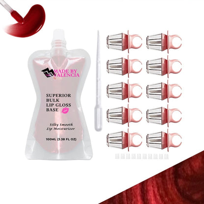 Ring Lip Gloss Kit | Base - Made By Valencia 