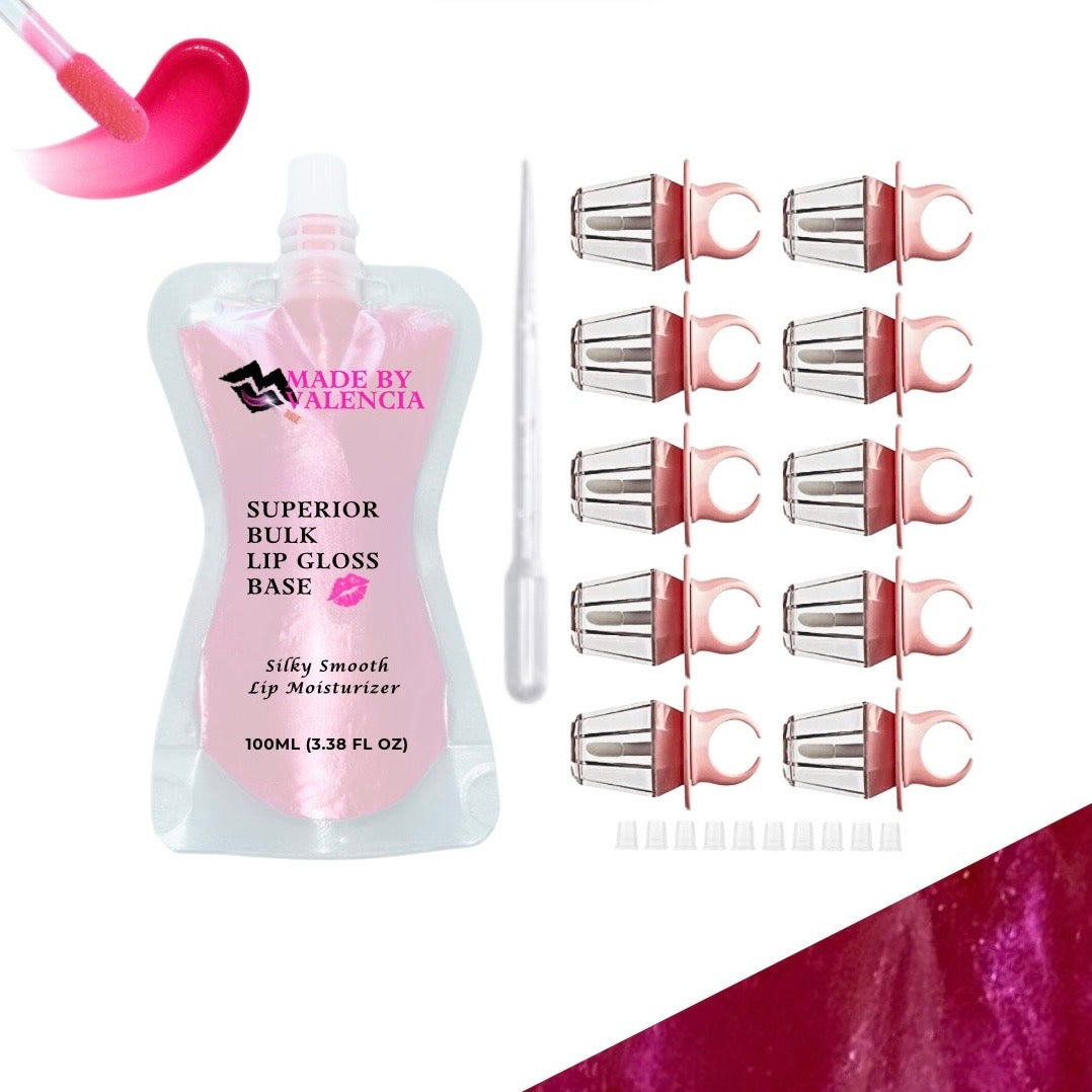 Ring Lip Gloss Kit | Base - Made By Valencia 
