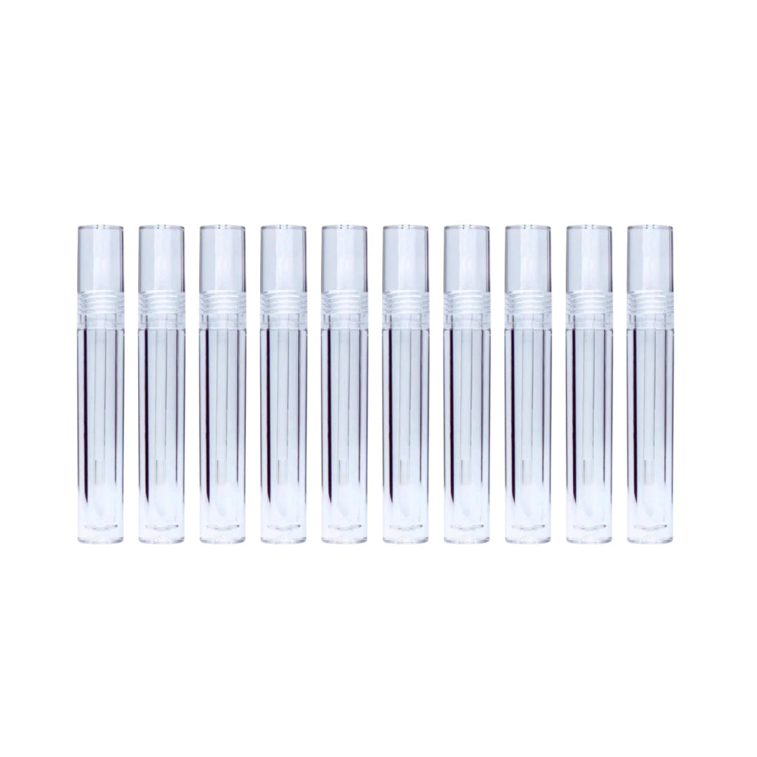 8ML Transparent Lip Gloss Tube, Empty - Made By Valencia 