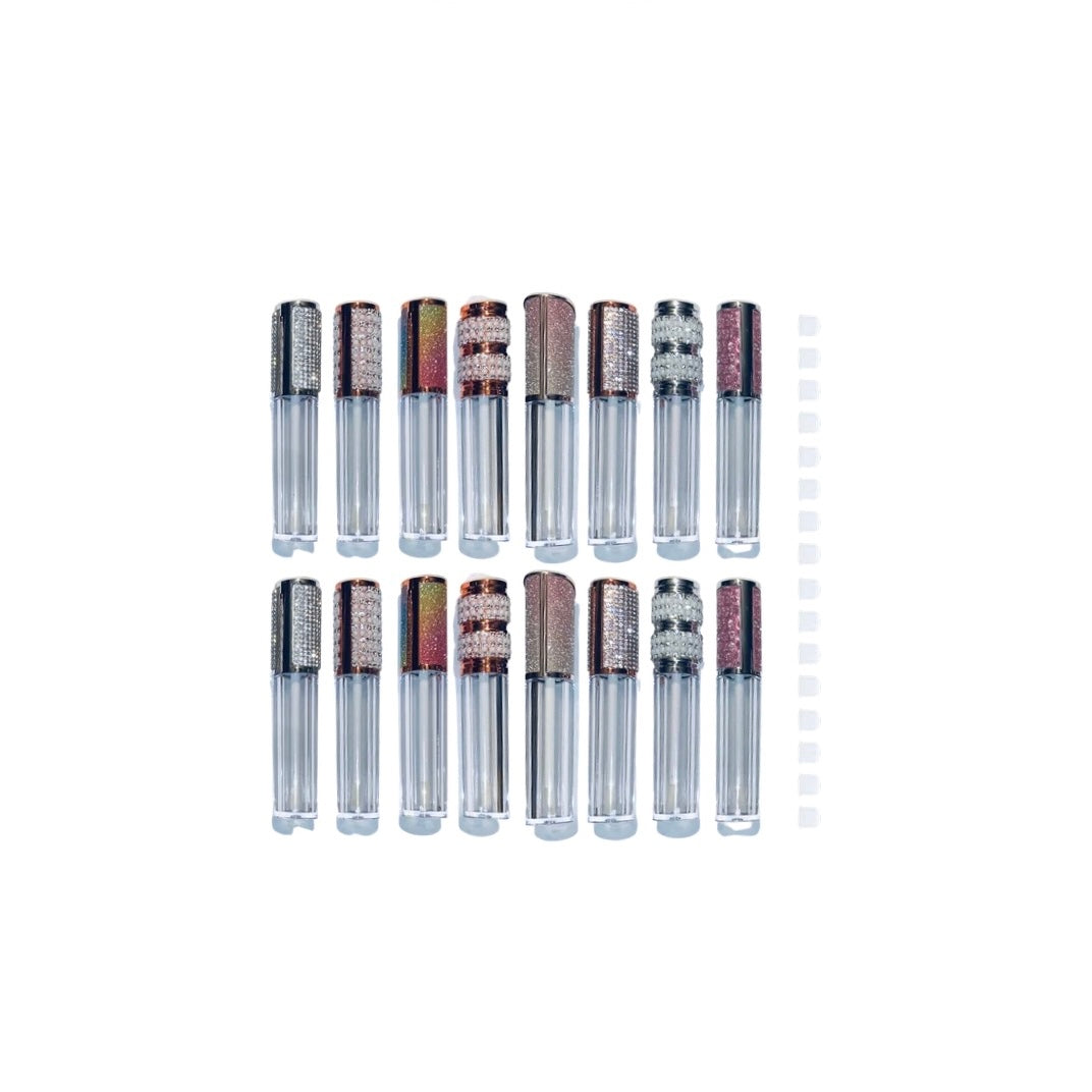 Pretty Lip Gloss Tube Bundle | 16 Empty | 5mL - Made By Valencia 
