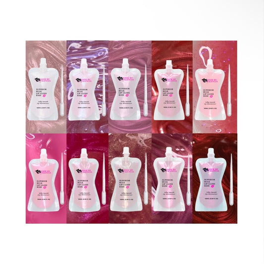 Lip Gloss Base | Pink Bundle