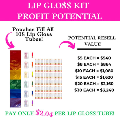 Lip Gloss Kit | Colored Pencils Fundraising Bundle