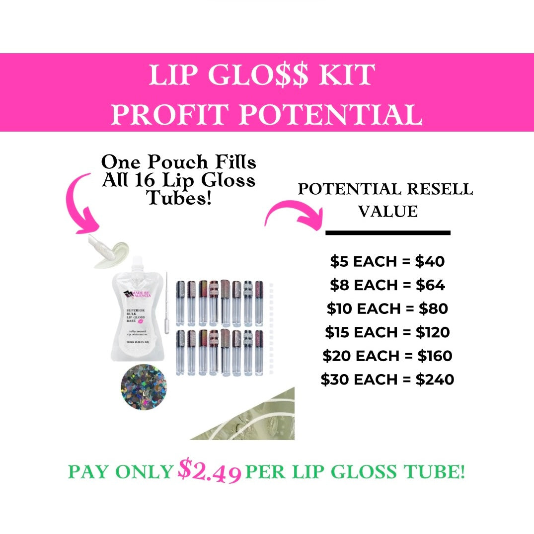 Lip Gloss Kit | Pretty Charm - Made By Valencia 