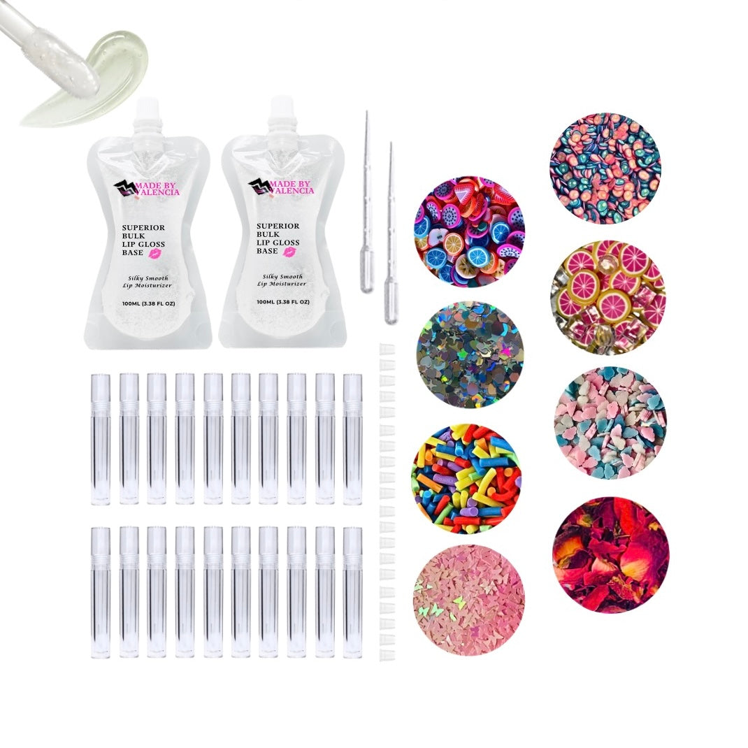 Lip Gloss Kit | Charm’N Starter - Made By Valencia 