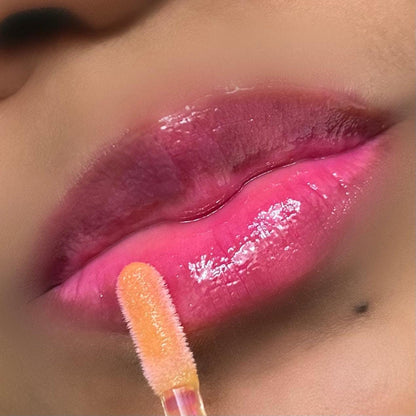 Yellow Color Changing Lip Gloss Mini