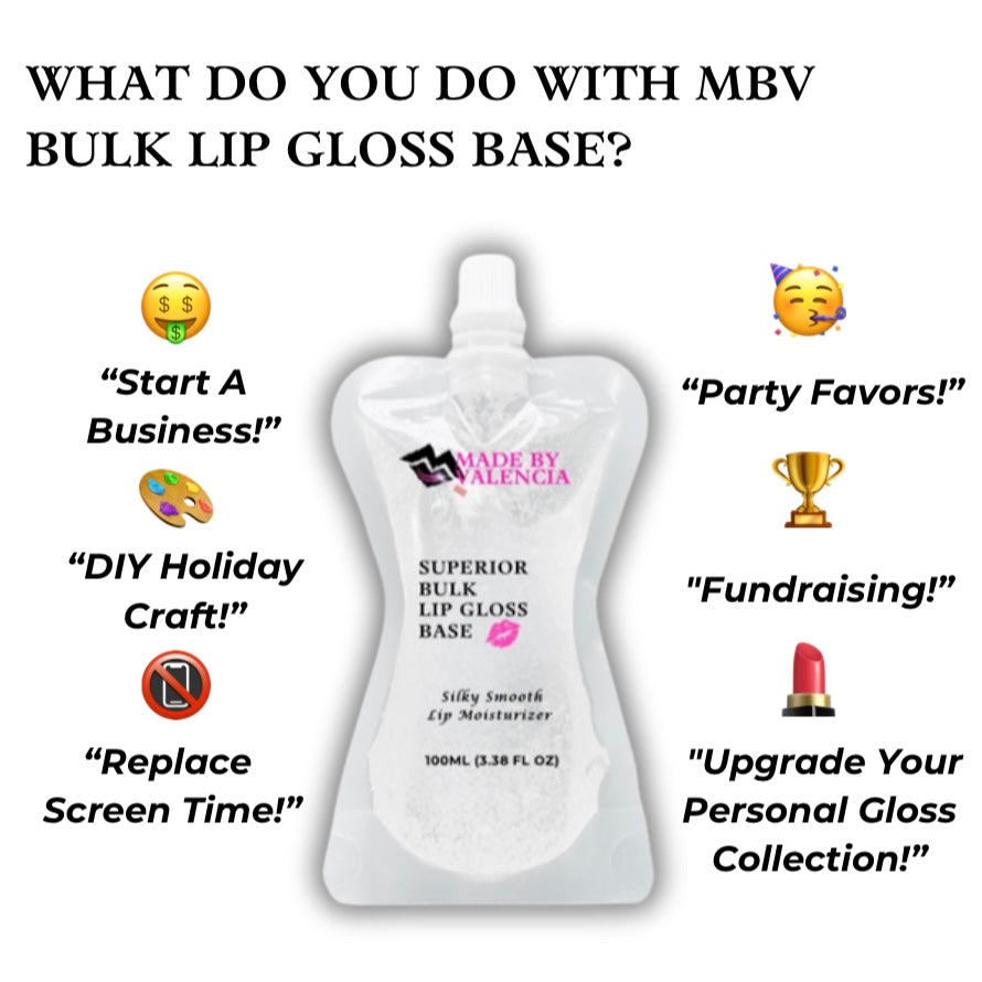 Start a lip gloss business with MBV lipgloss kits. 