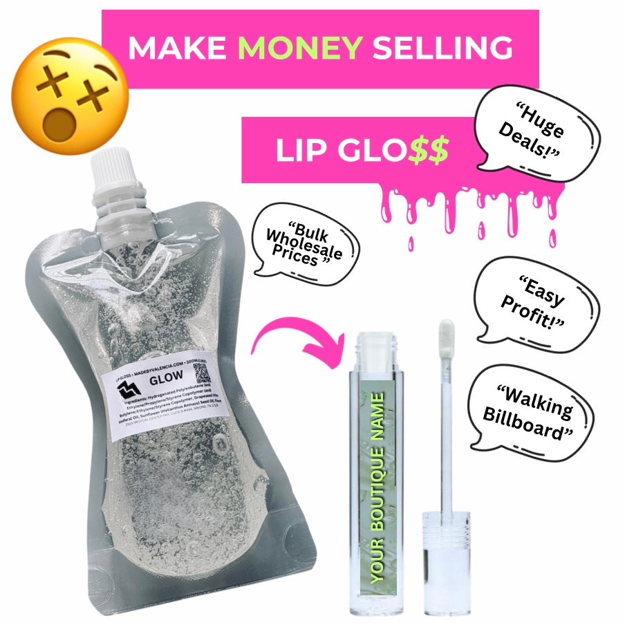 Make money selling wholesale lip gloss. Easy Profit. Huge Deals. Bulk wholesale prices.