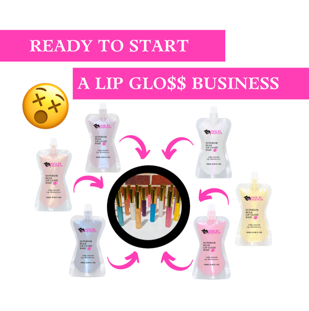 Ready to start a lip gloss business.  Learn how to start your own business and become an entrepreneur. Learn how today! 