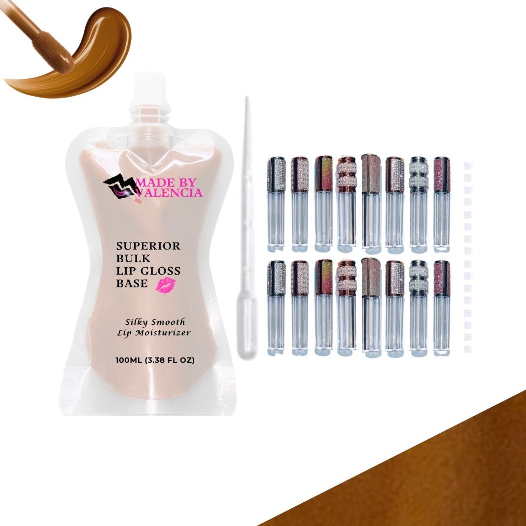 Pretty Lip Gloss Kit | Base - Made By Valencia 