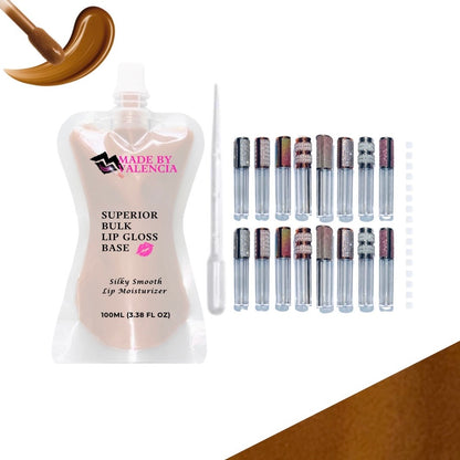 Pretty Lip Gloss Kit | Base - Made By Valencia 
