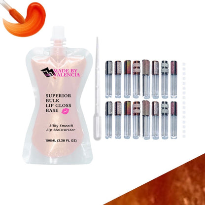 Pretty Lip Gloss Kit | Base - Made By Valencia 