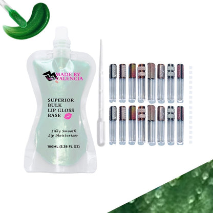 Pretty Lip Gloss Kit | Base - Made By Valencia 