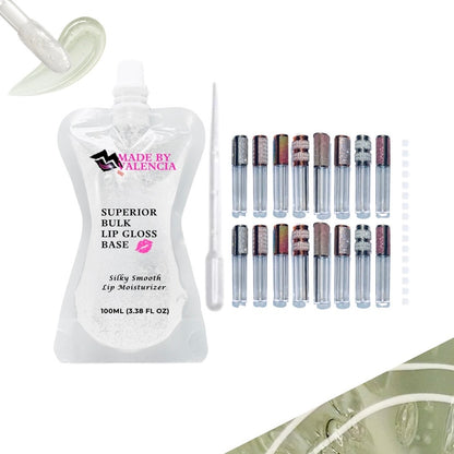 Pretty Lip Gloss Kit | Base - Made By Valencia 