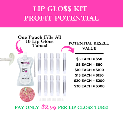 Lip Gloss Kit | CharmN10 - Made By Valencia 