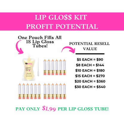 Pencil Lip Gloss Kit | Class Craft - Made By Valencia 