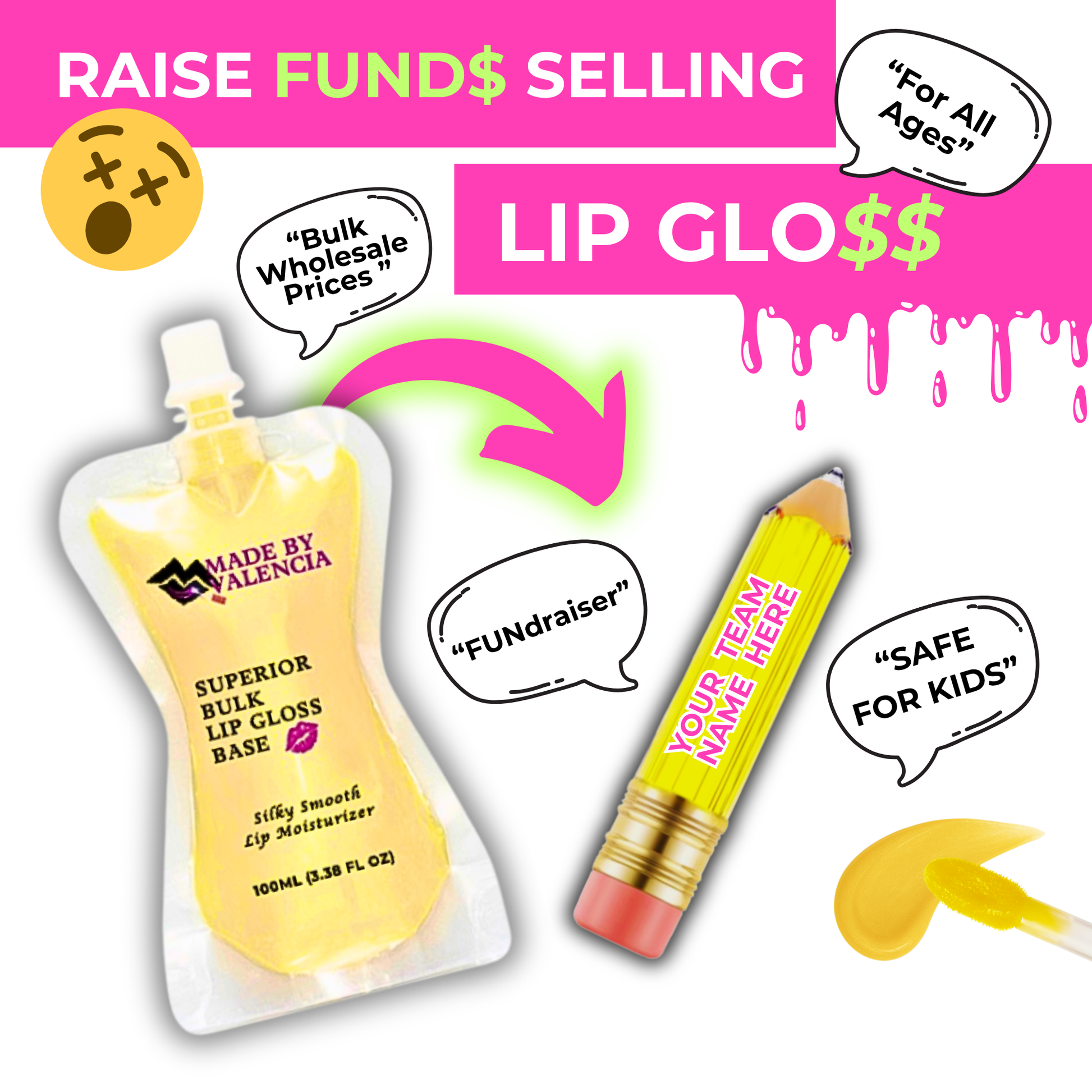 lip gloss fundraiser
