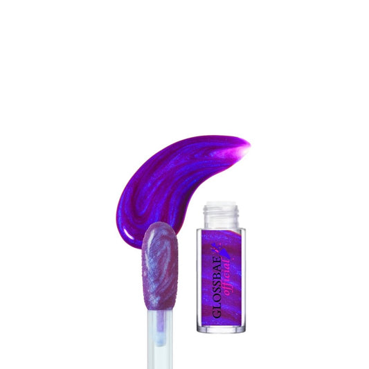 Mini purple lip gloss sample