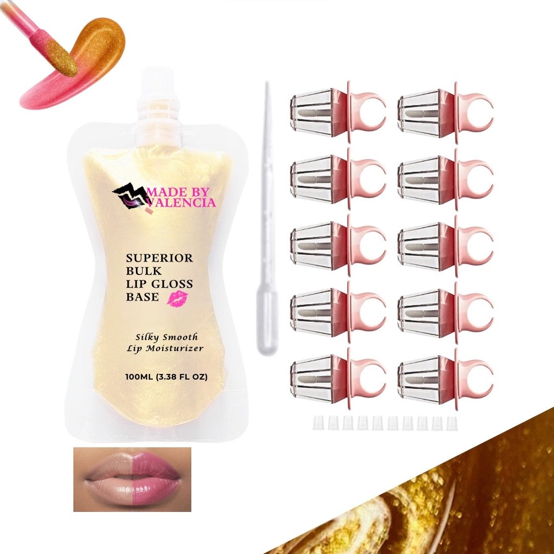 Ring Lip Gloss Kit | Base - Made By Valencia 