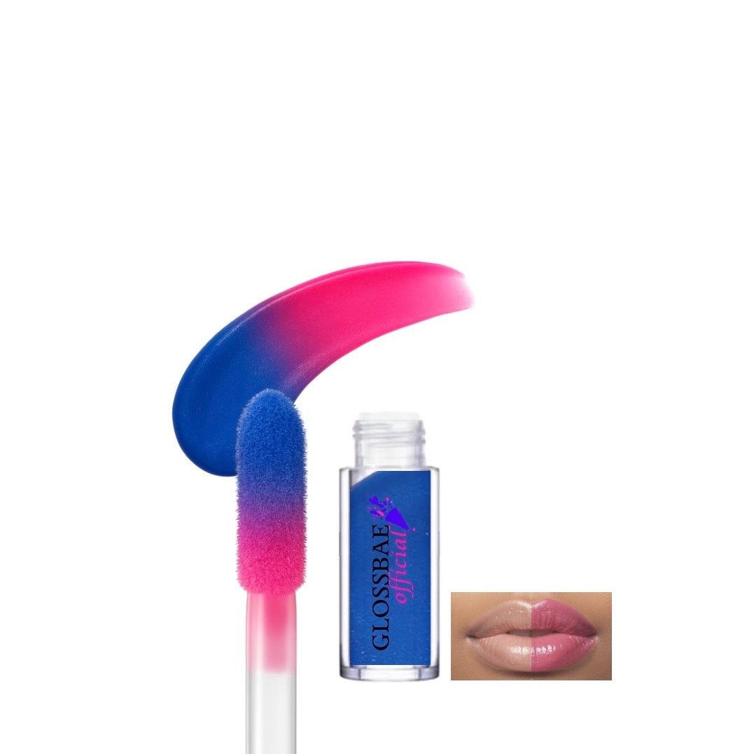 Color Changing Lip Gloss Mini | Blu - Made By Valencia 