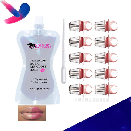Ring Lip Gloss Kit | Base - Made By Valencia 