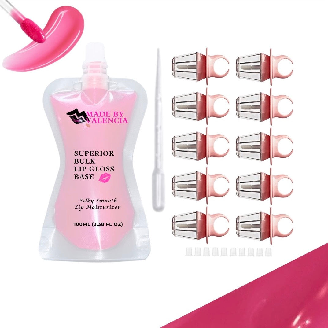 Ring Lip Gloss Kit | Base - Made By Valencia 