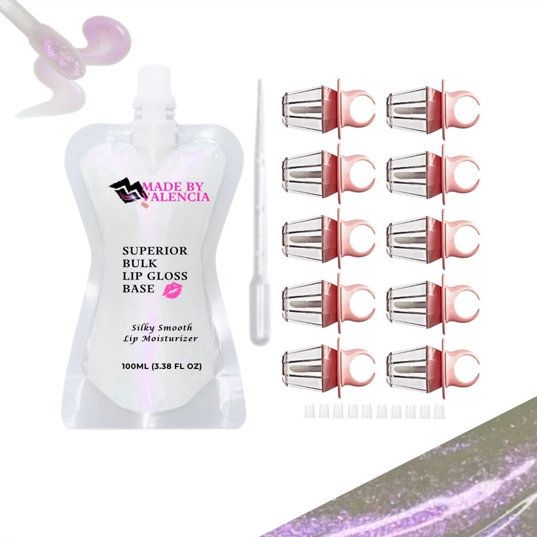 Ring Lip Gloss Kit | Base - Made By Valencia 