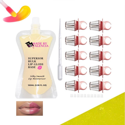 Ring Lip Gloss Kit | Base - Made By Valencia 