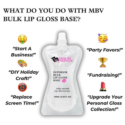 Start a lip gloss business with MBV lipgloss kits.