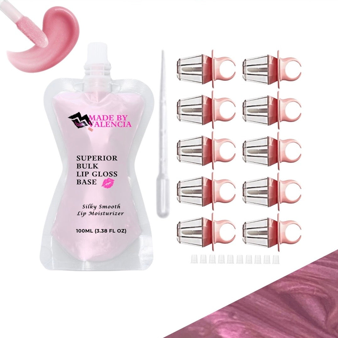 Ring Lip Gloss Kit | Base - Made By Valencia 