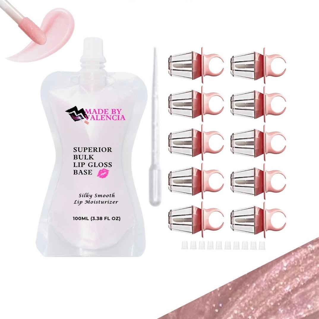 Ring Lip Gloss Kit | Base - Made By Valencia 
