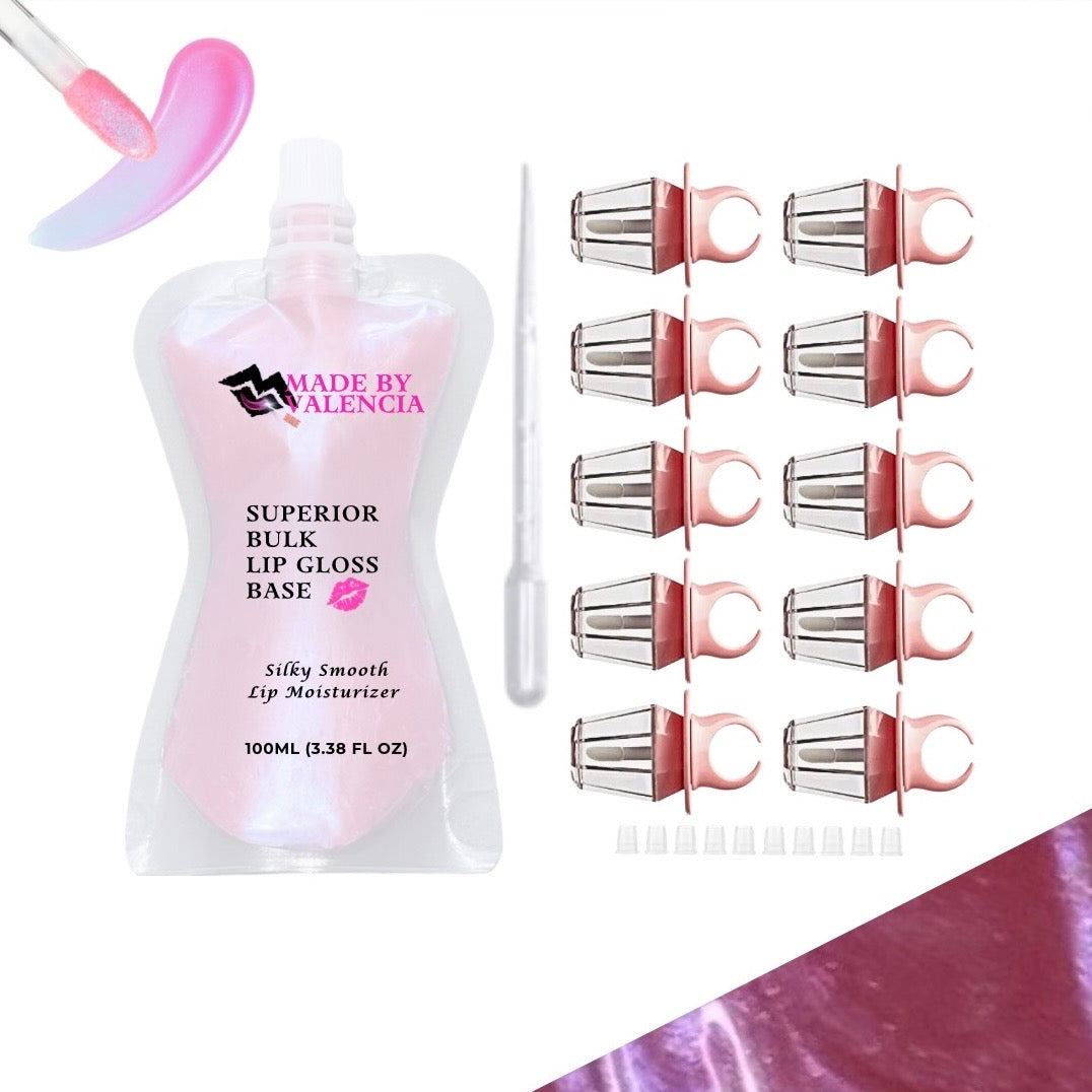 Ring Lip Gloss Kit | Base - Made By Valencia 